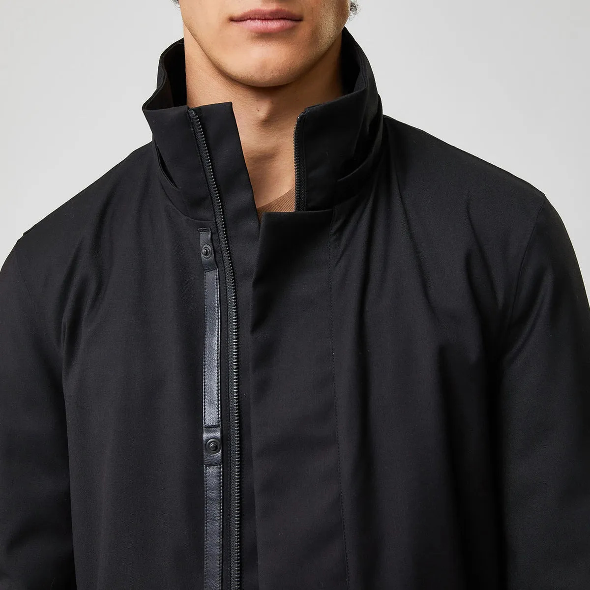 Mackage - Thorin-R Trench Coat with Removable Liner in Navy
