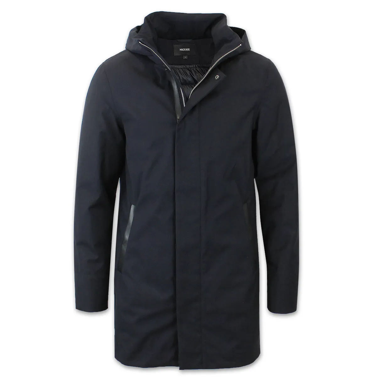 Mackage - Thorin-R Trench Coat with Removable Liner in Navy