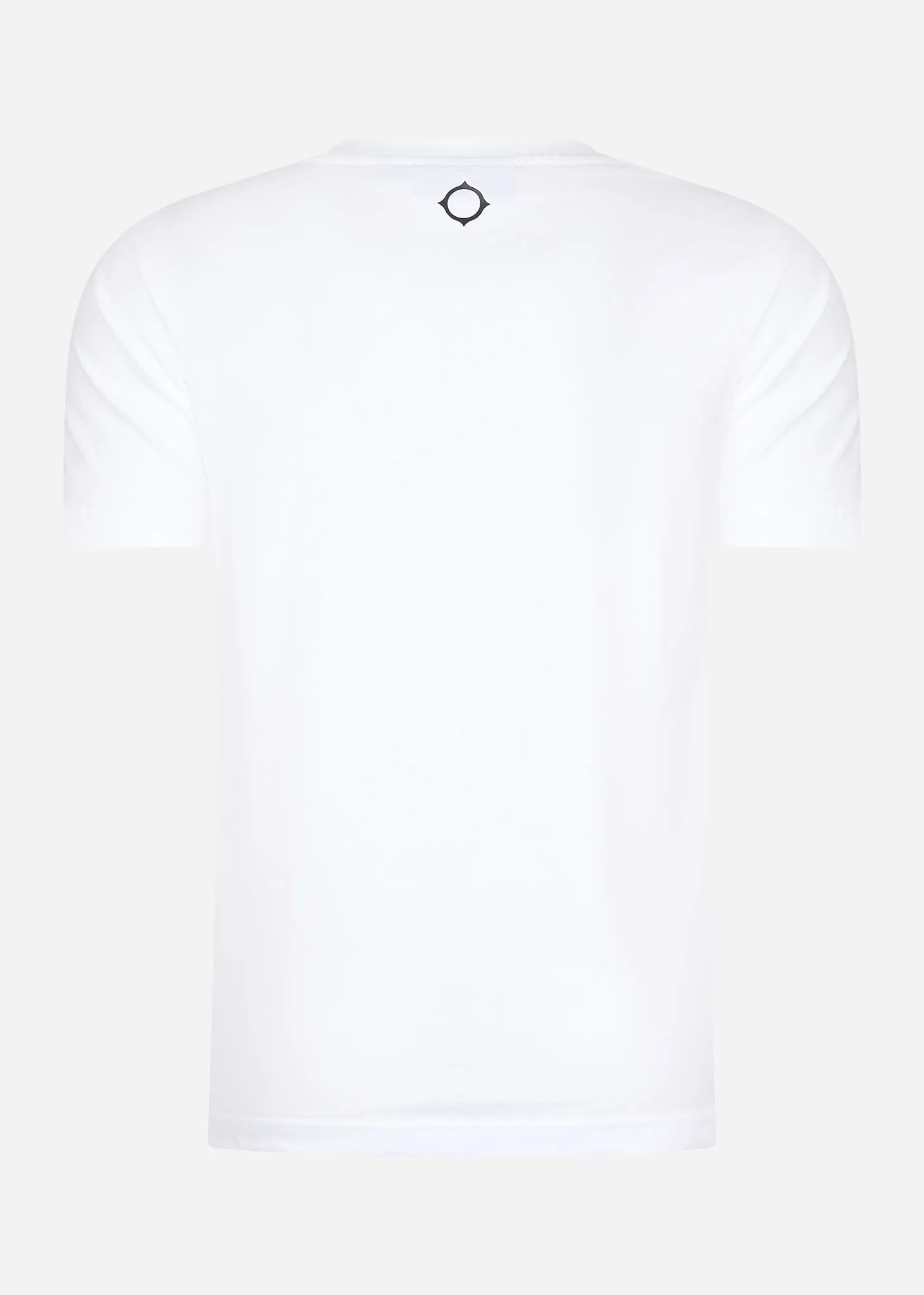 MA.Strum block print tee - optic white