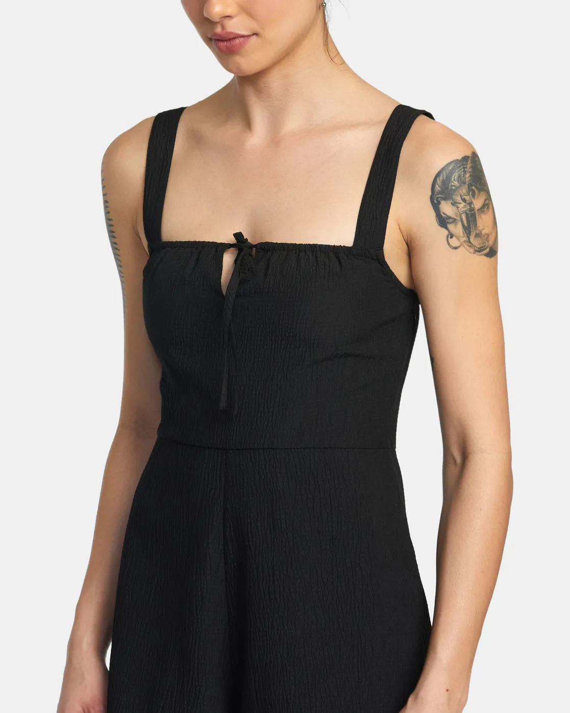 Mayfair Romper Onesie - Black