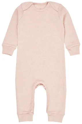 MELANGE FULL BODY ROMPER - OLD ROSE MELANGE