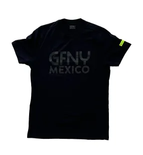 MEN BLACK T-SHIRT BLACK  MEXICO