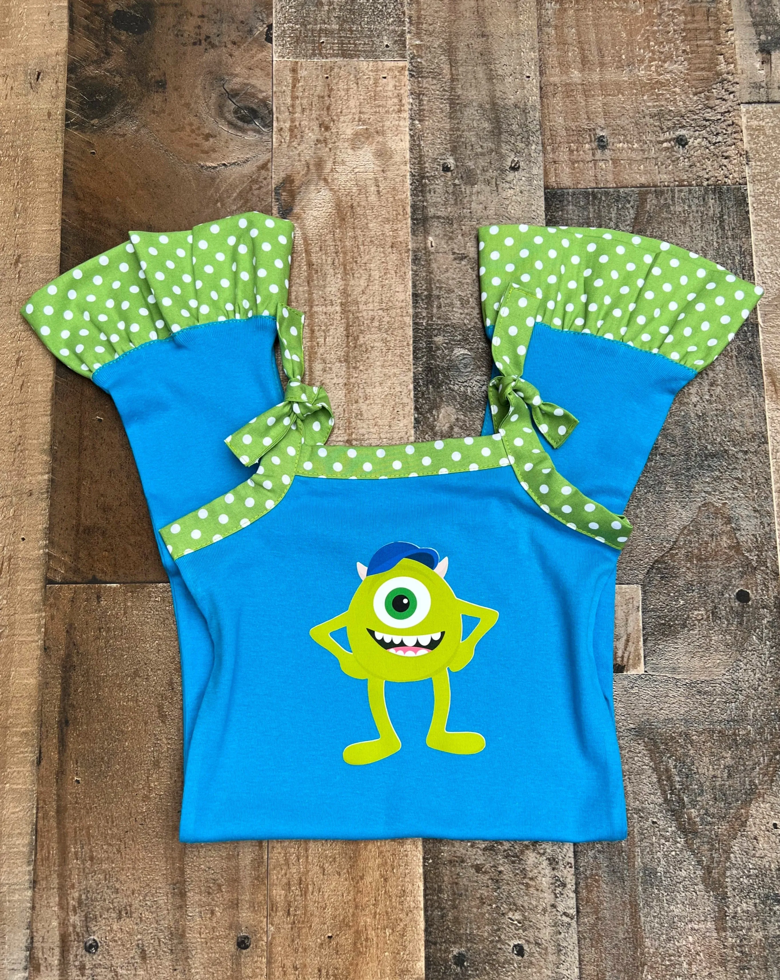 Mike Wazowski Romper Outfit