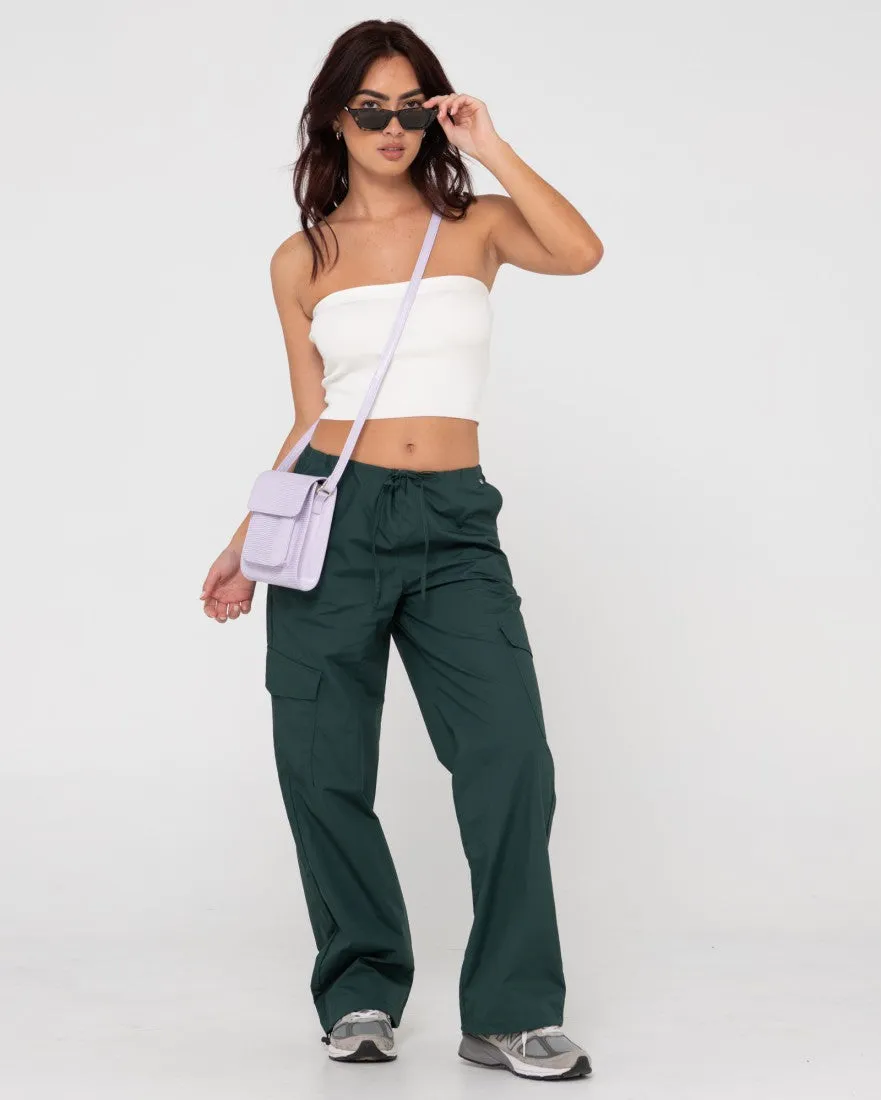 Milly Low Rise Baggy Fit Cargo Pant