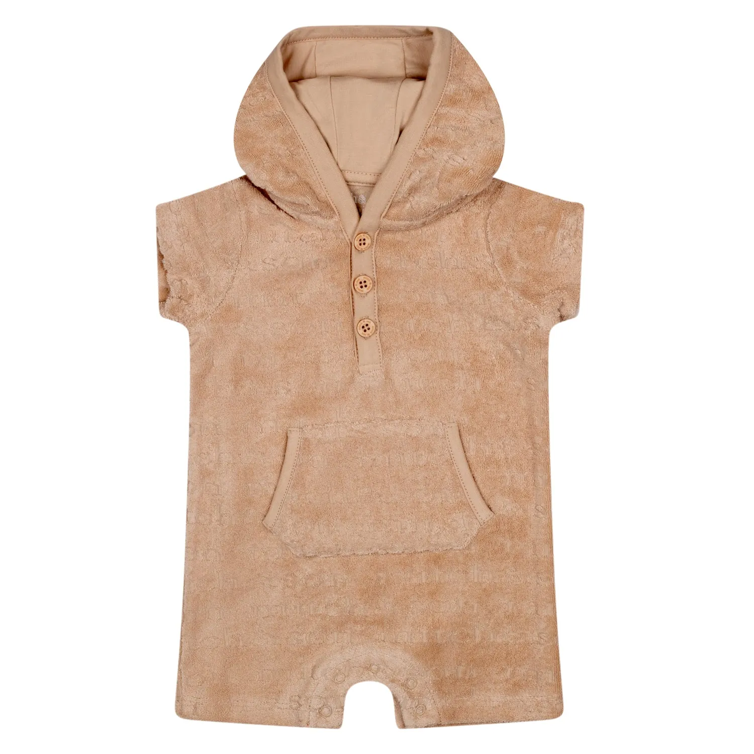 Mitch & Son - Towelling romper, Sand, Santiago