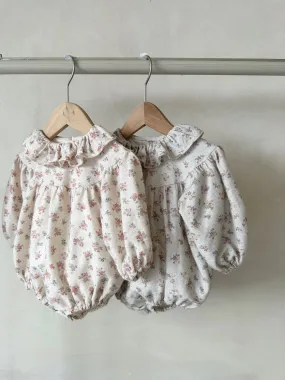 Monbebe Elder Floral Romper_ 2 Colors
