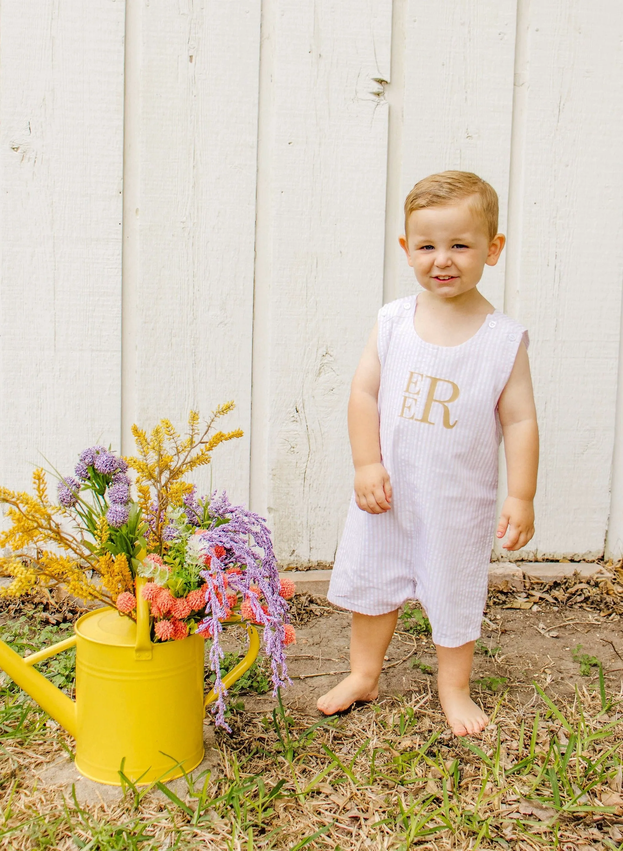 Monogrammed Boys Jon Jon