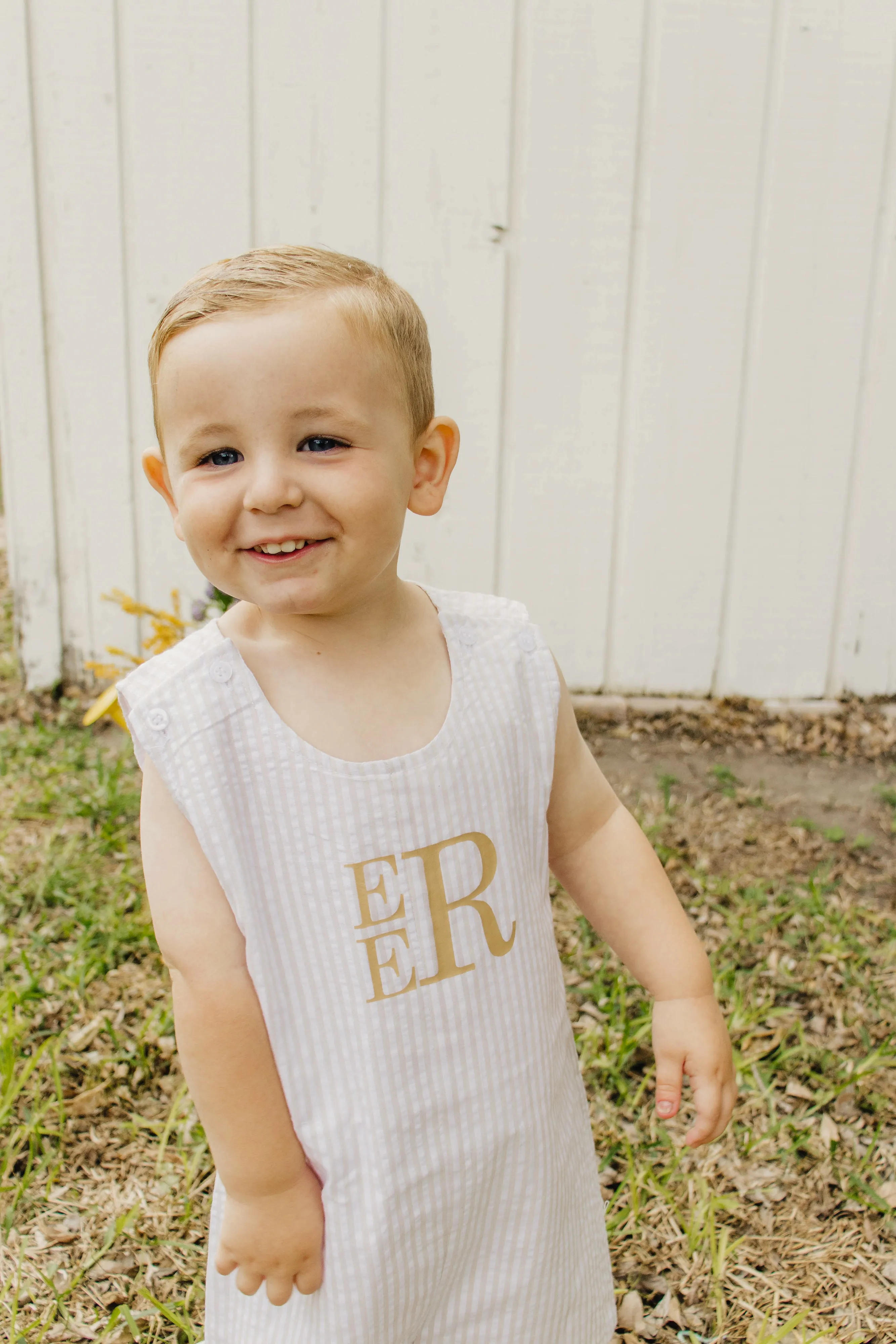 Monogrammed Boys Jon Jon