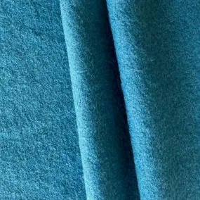 Ocean Blue 12 oz. Boiled Wool Coating (Made in Germany)