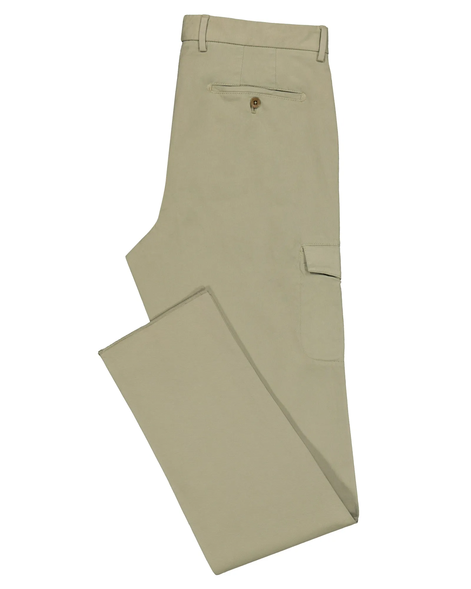Olive Broken Twill Dress Cargo Trouser