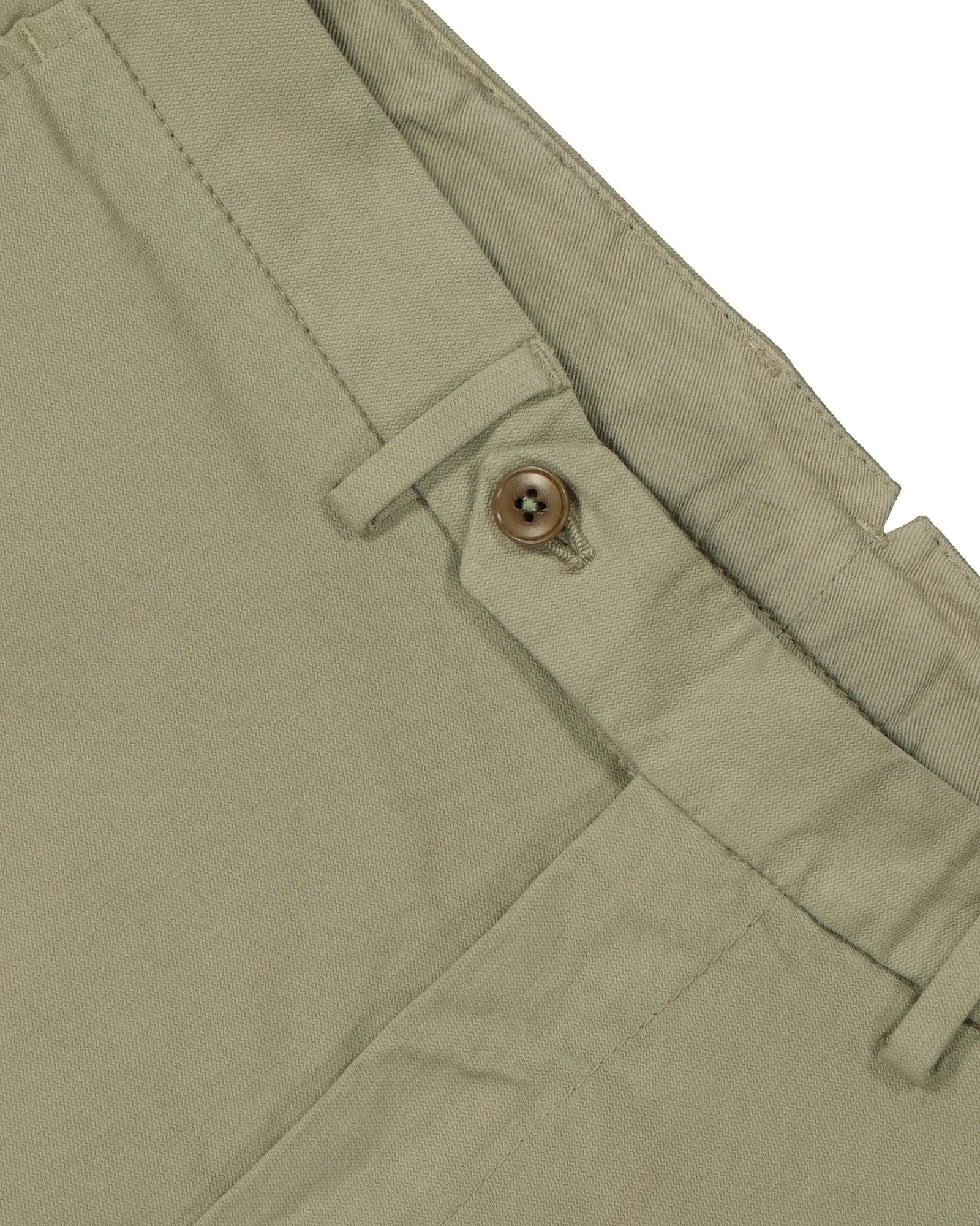 Olive Broken Twill Dress Cargo Trouser