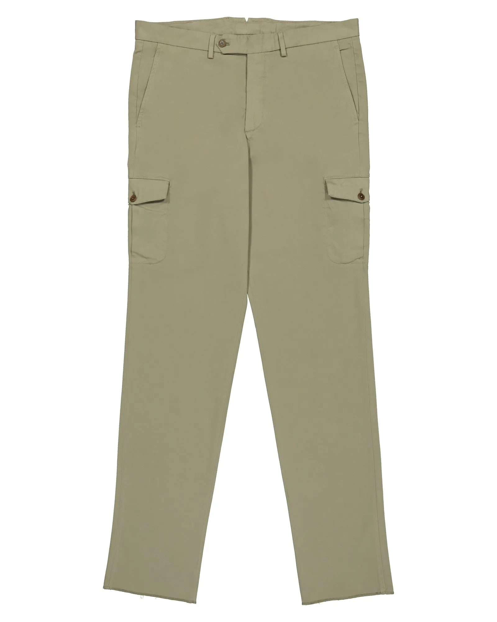 Olive Broken Twill Dress Cargo Trouser