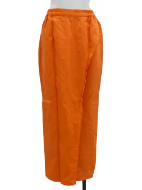 Orange Pencil Skirt