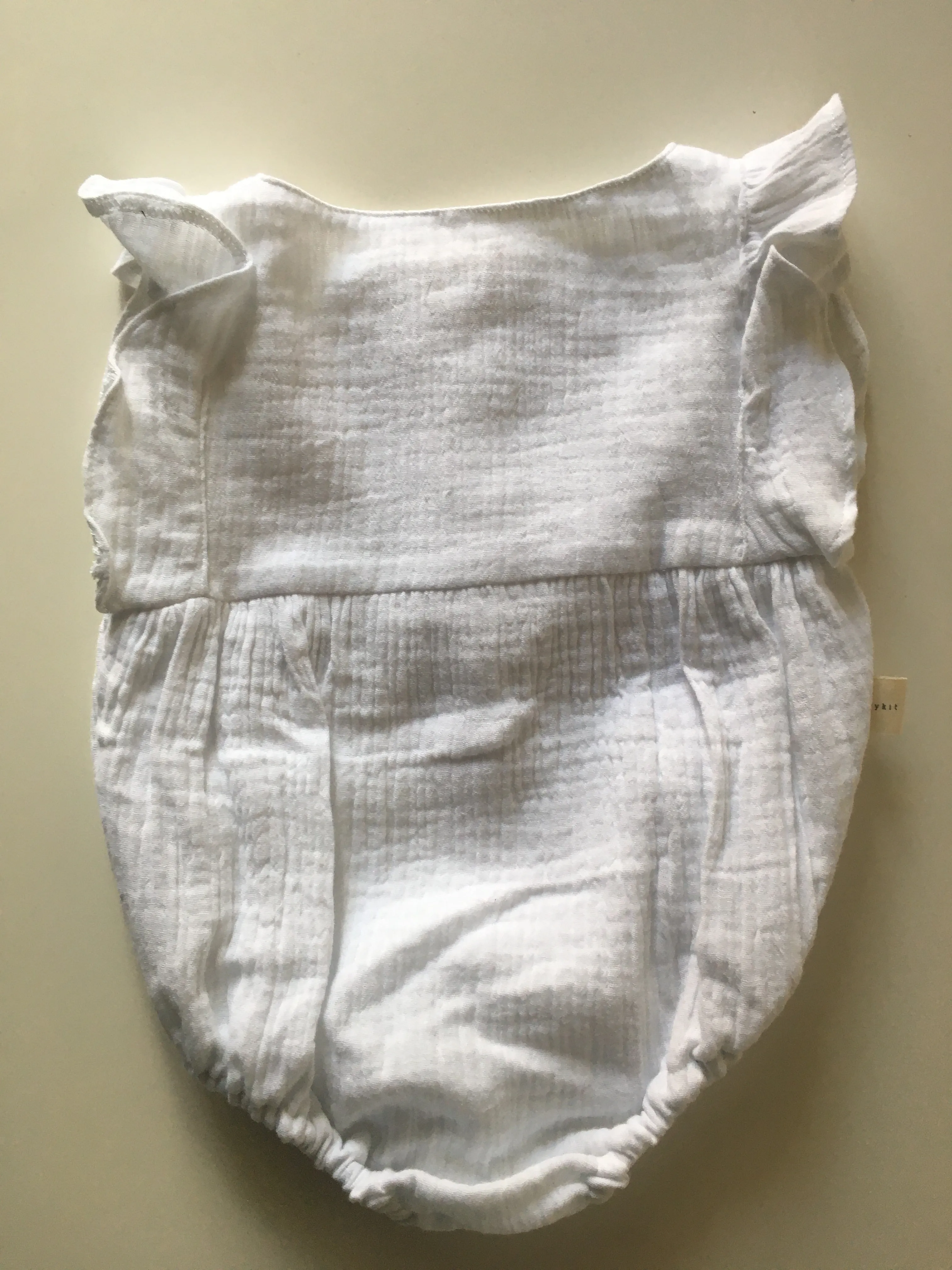 Organic cotton romper