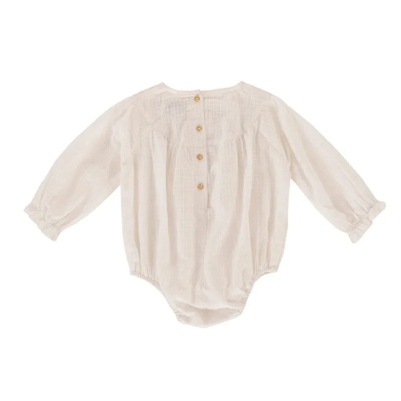 Peggy Rimini Romper - White