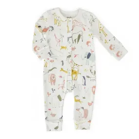 Pehr Organic Cotton Placket Romper