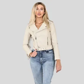 PU Tassel Jackets