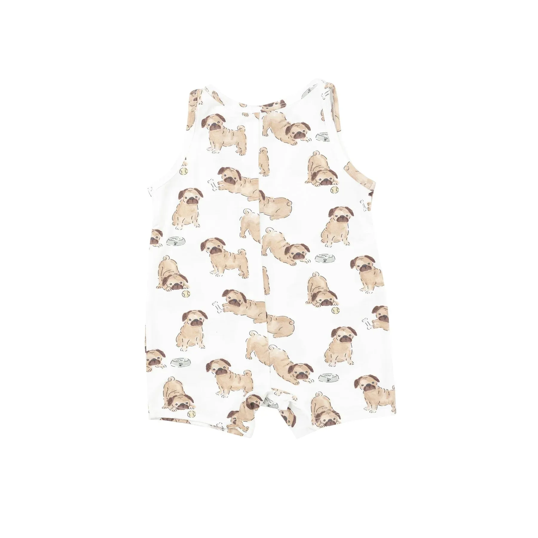 Pugs Shortie Romper