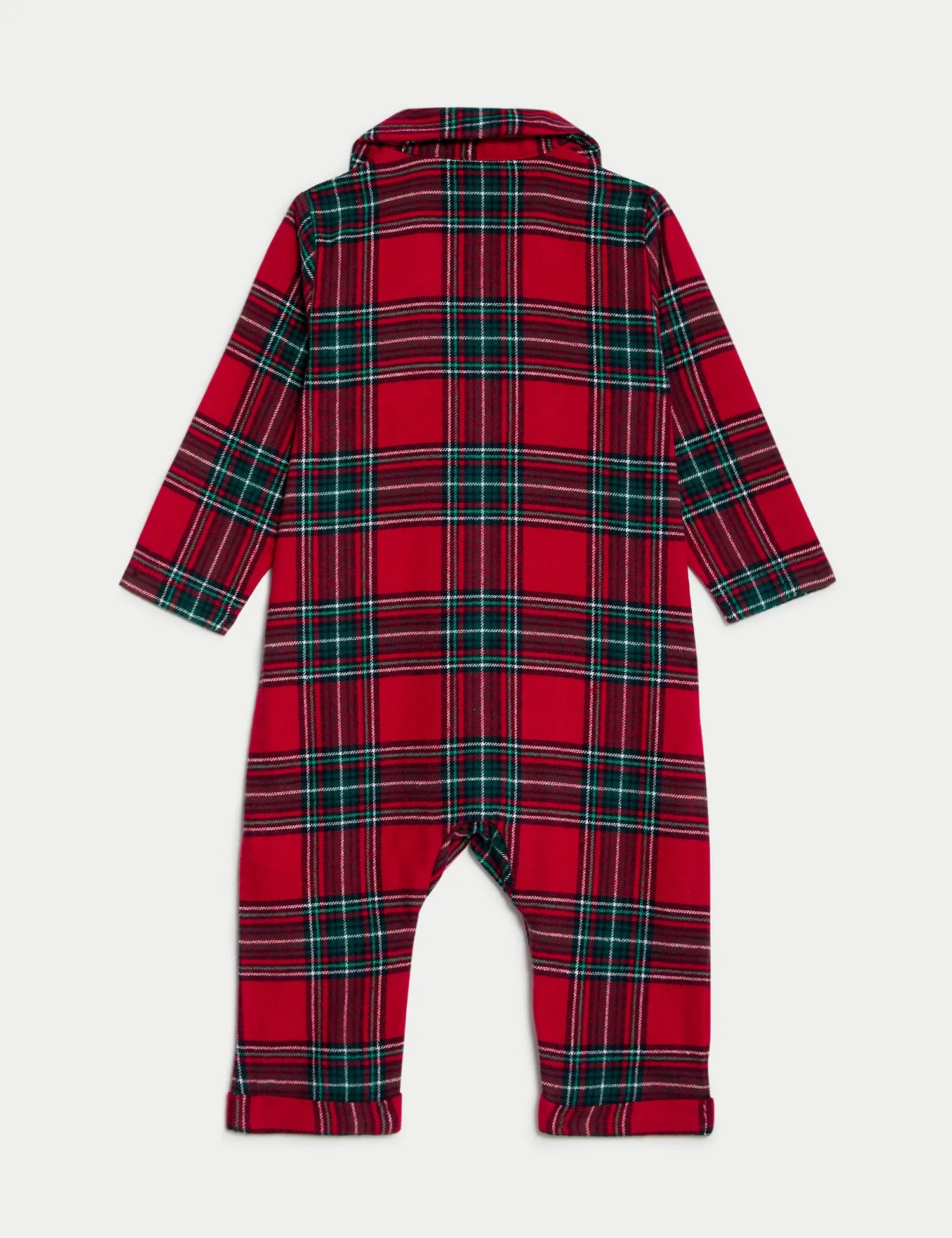 Pure Cotton Checked Romper