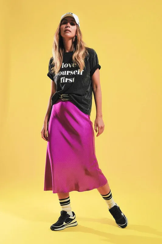 "LOVE YOURSELF FIRST"  T-shirt
