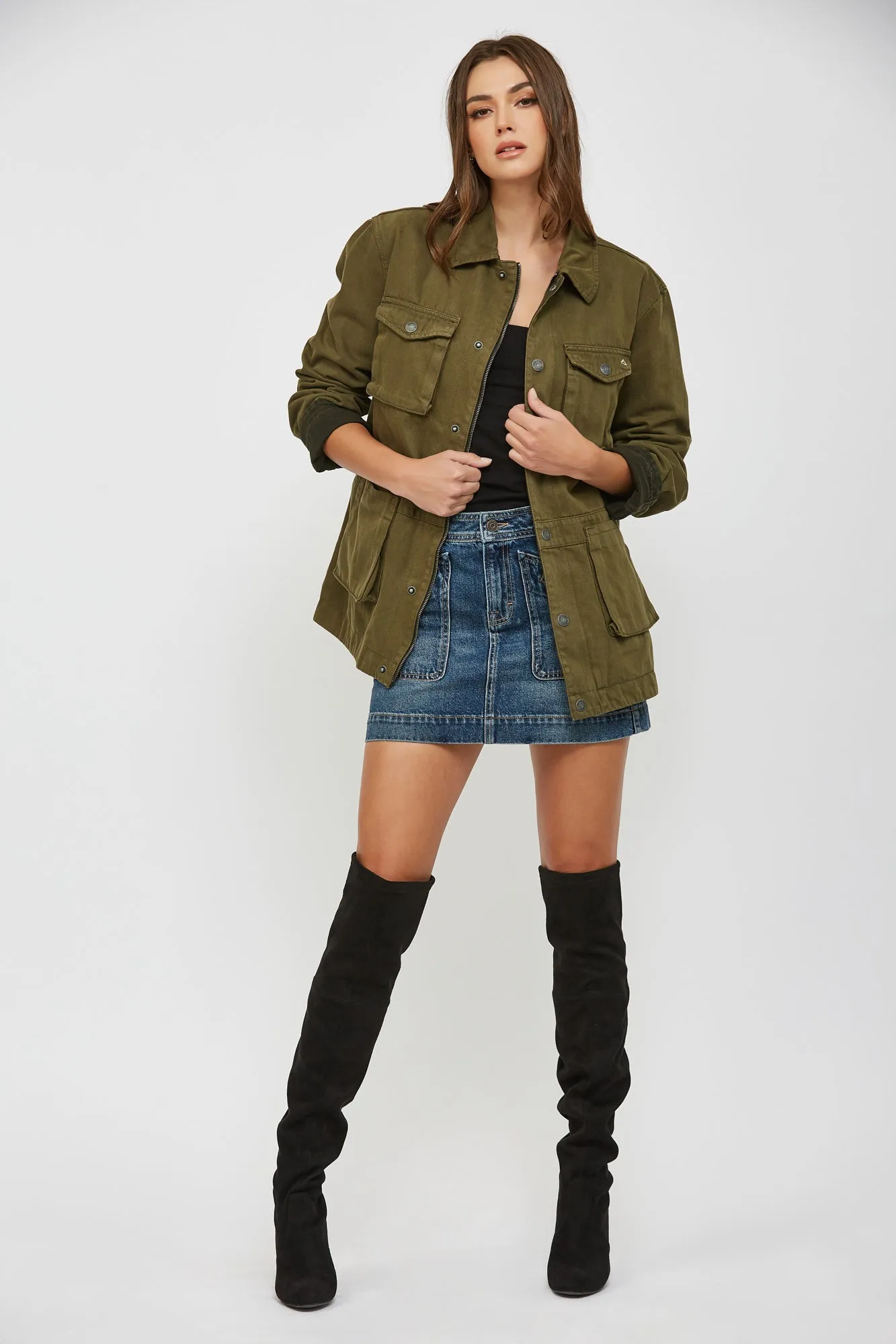 [REBEL] CAMO REVERSIBLE JACKET