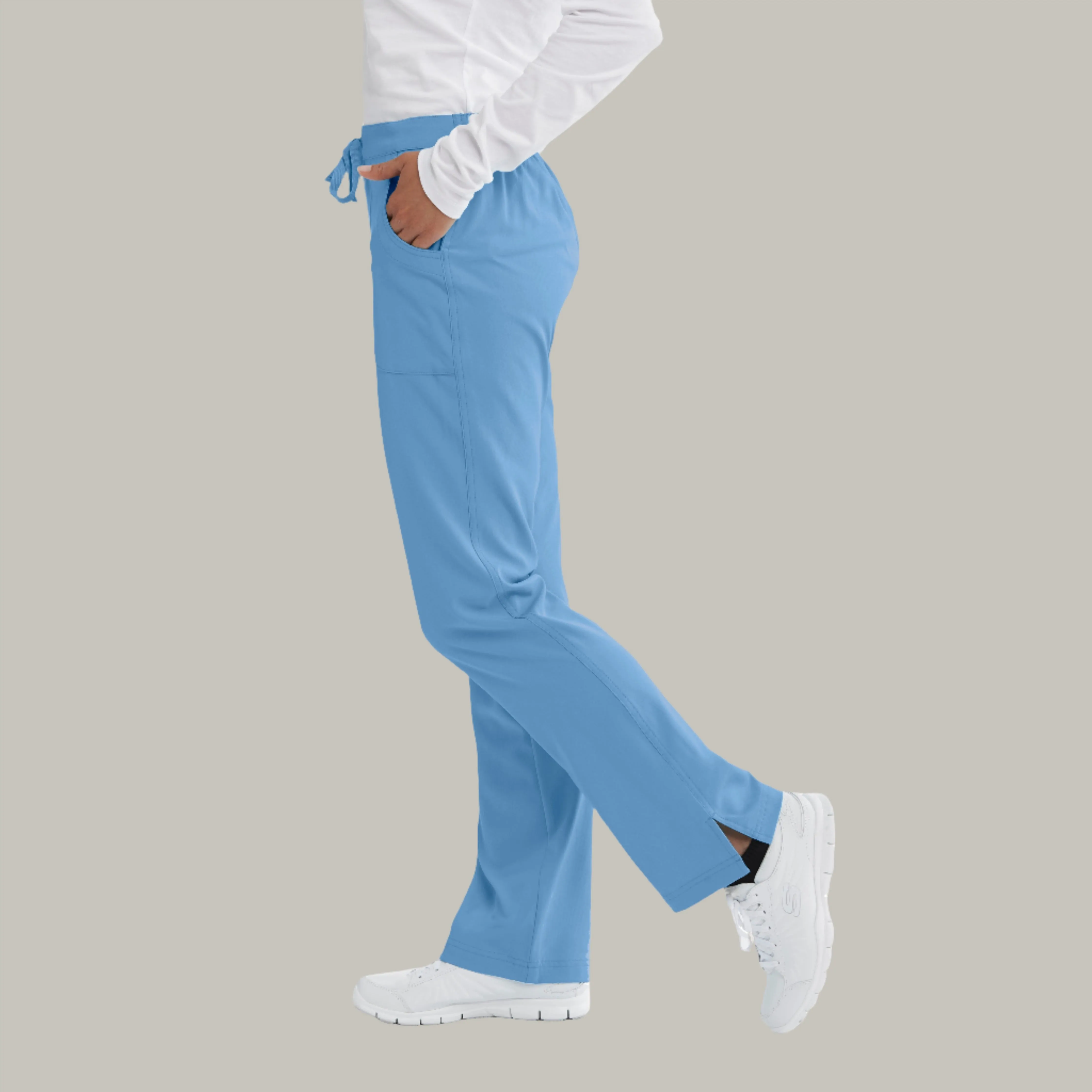 Reliance 3-Pocket Mid-Rise Straight Leg Scrub Pant
