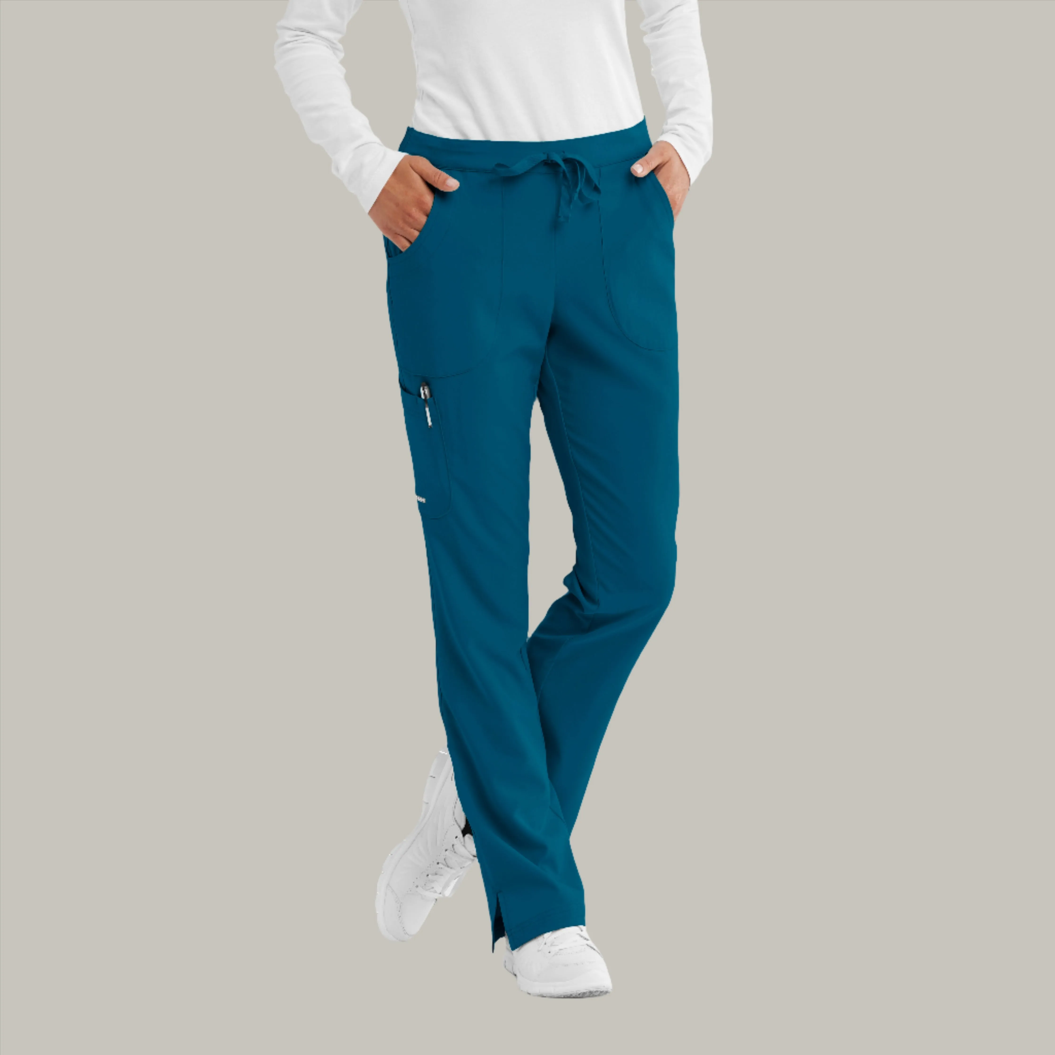 Reliance 3-Pocket Mid-Rise Straight Leg Scrub Pant