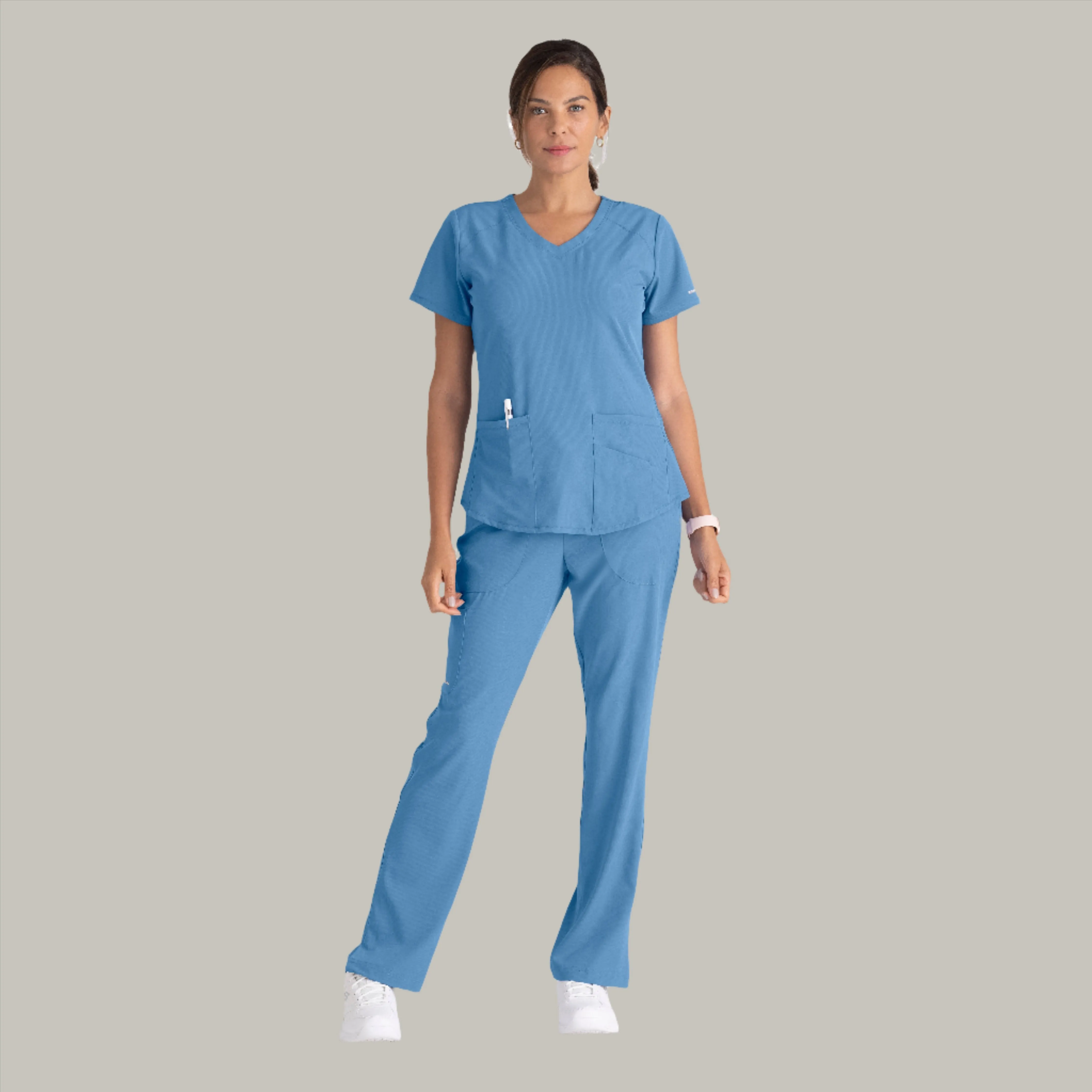 Reliance 3-Pocket Mid-Rise Straight Leg Scrub Pant