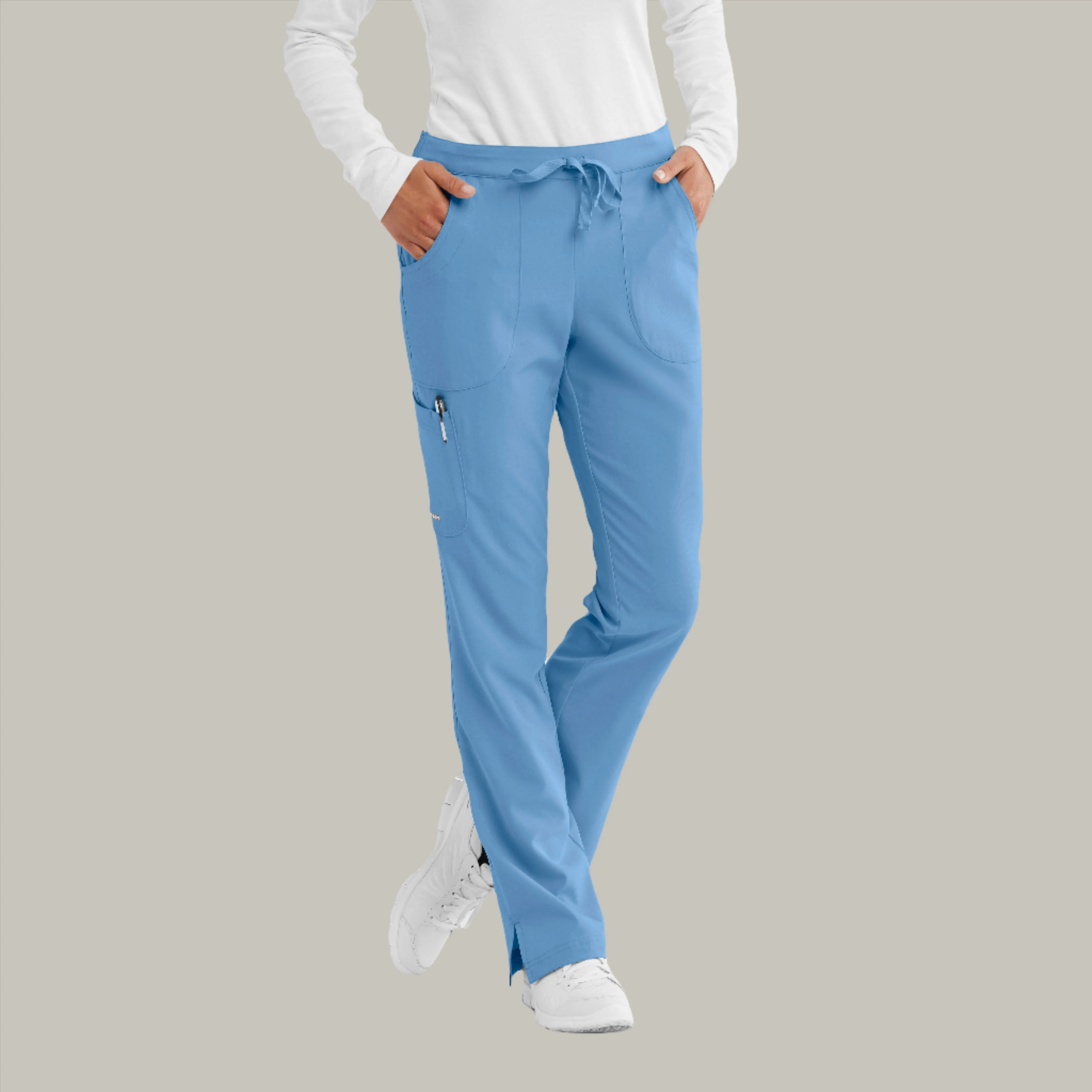 Reliance 3-Pocket Mid-Rise Straight Leg Scrub Pant