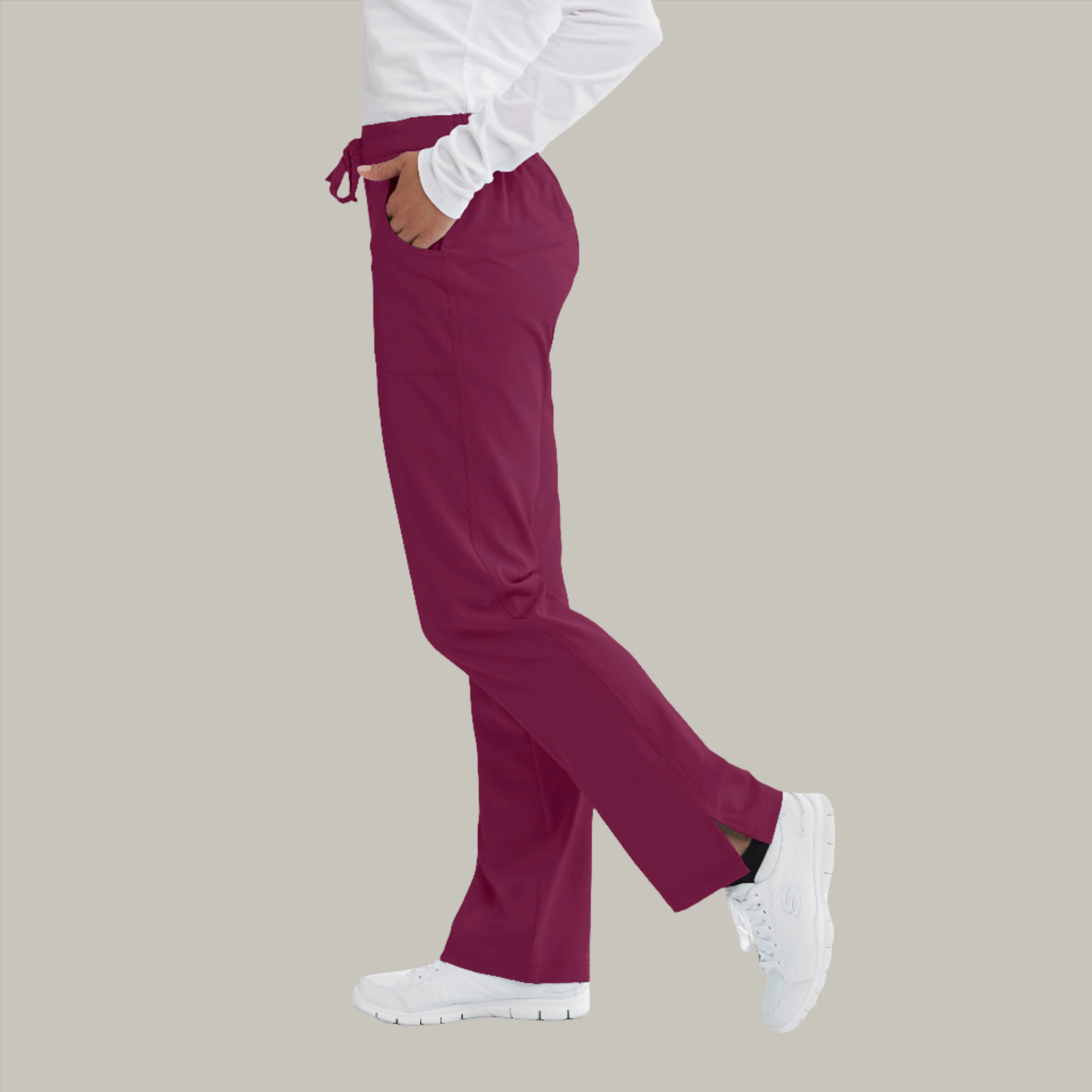 Reliance 3-Pocket Mid-Rise Straight Leg Scrub Pant