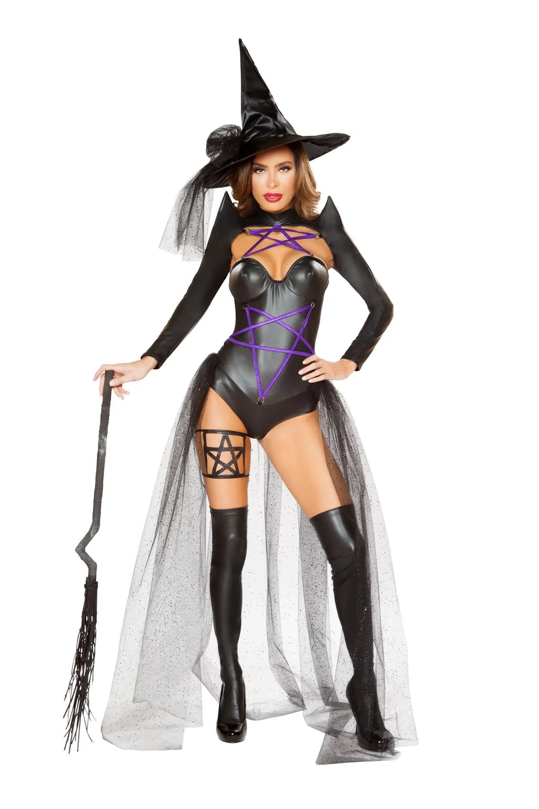 Roma 2pc Dark Witch Costume