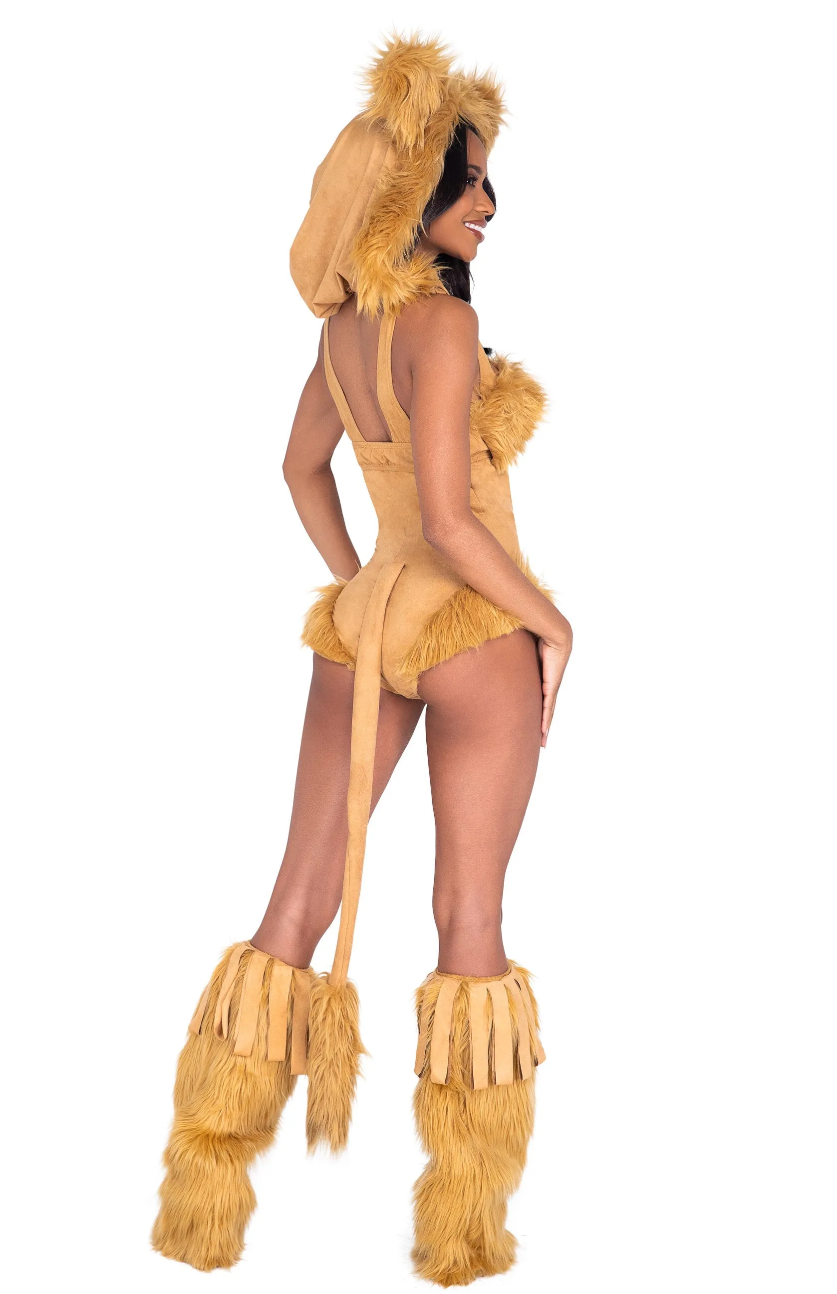 Roma 2pc Queen of the Jungle Lion Costume