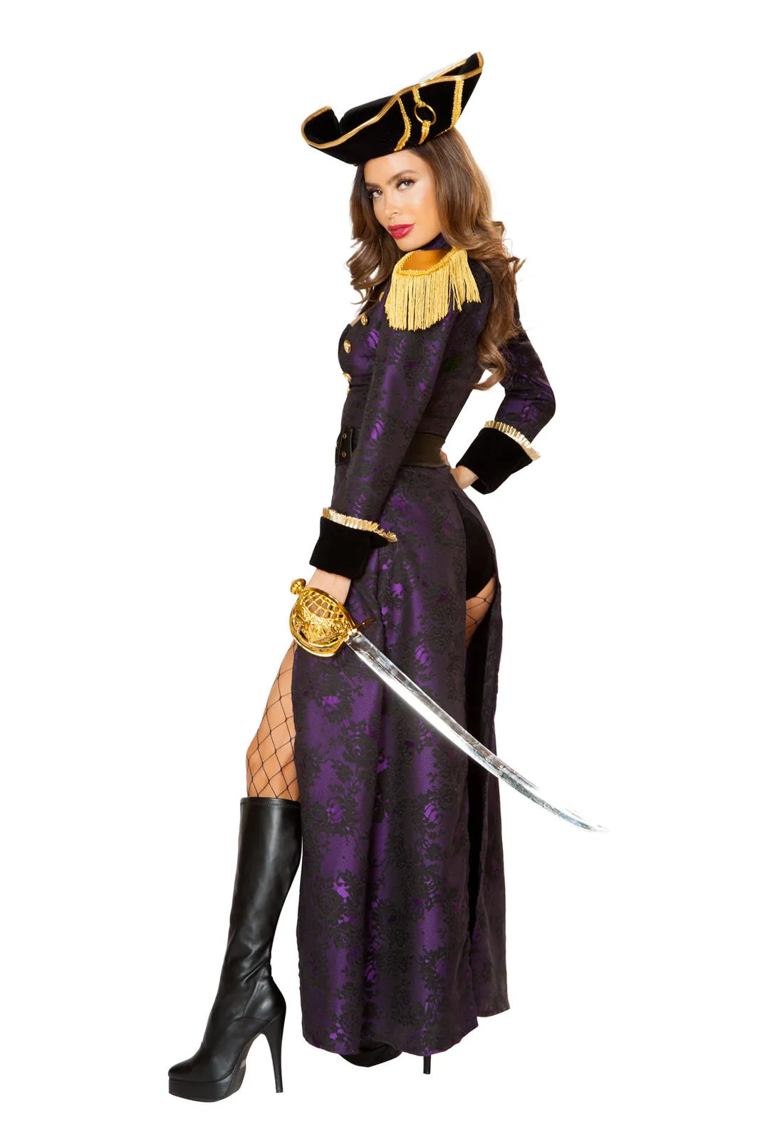 Roma 4pc Pirate Queen Costume