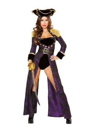 Roma 4pc Pirate Queen Costume