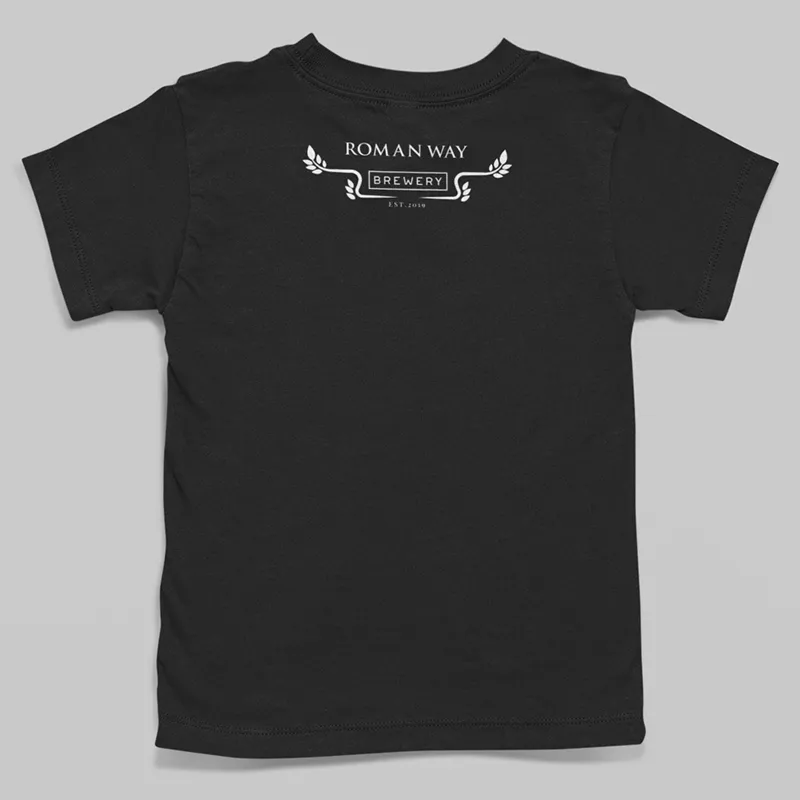 ROMAN WAY BREWERY (WHEAT LOGO) FRONT & BACK T SHIRT