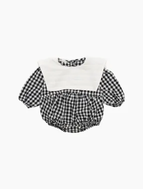 Scottie Romper in Gingham
