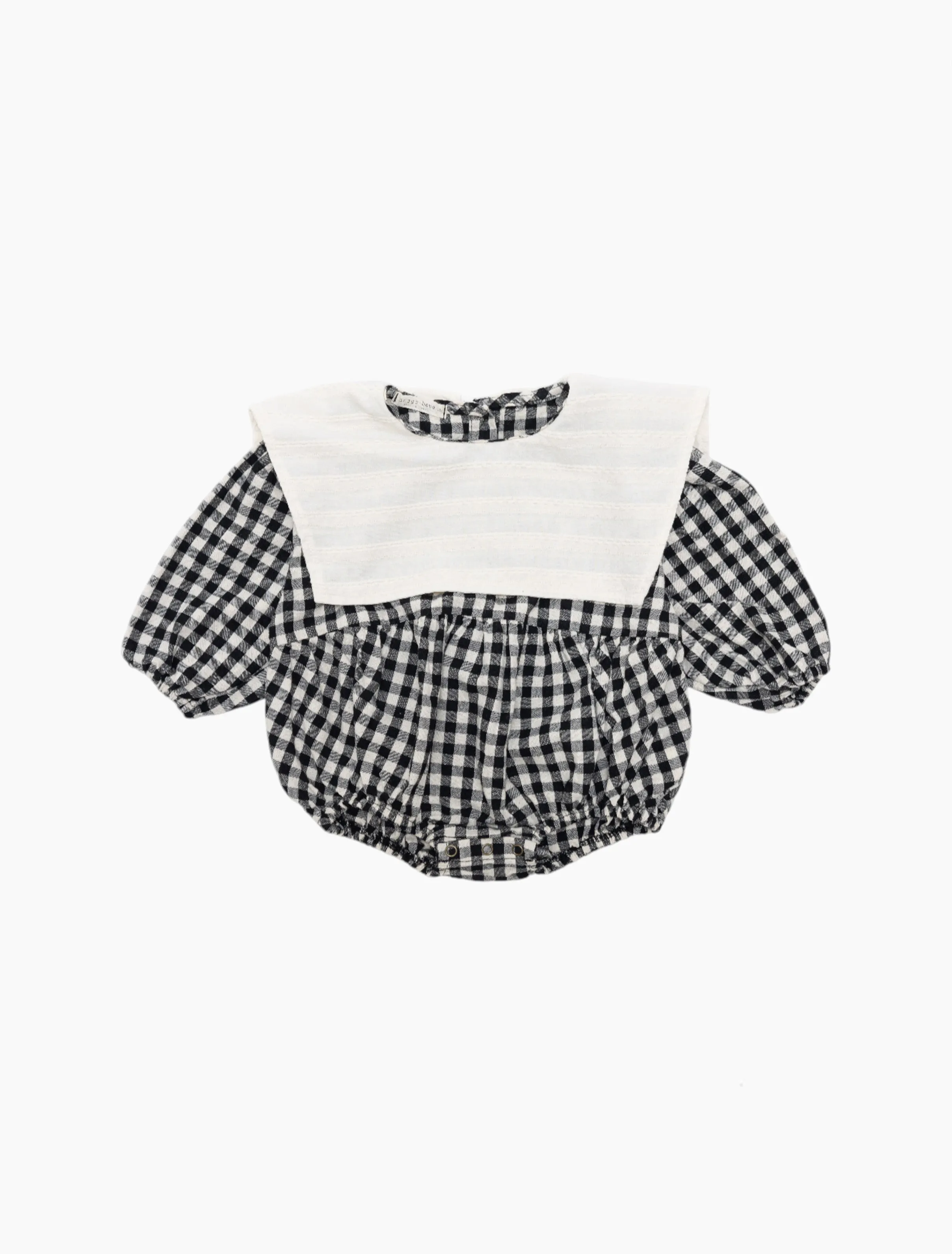 Scottie Romper in Gingham