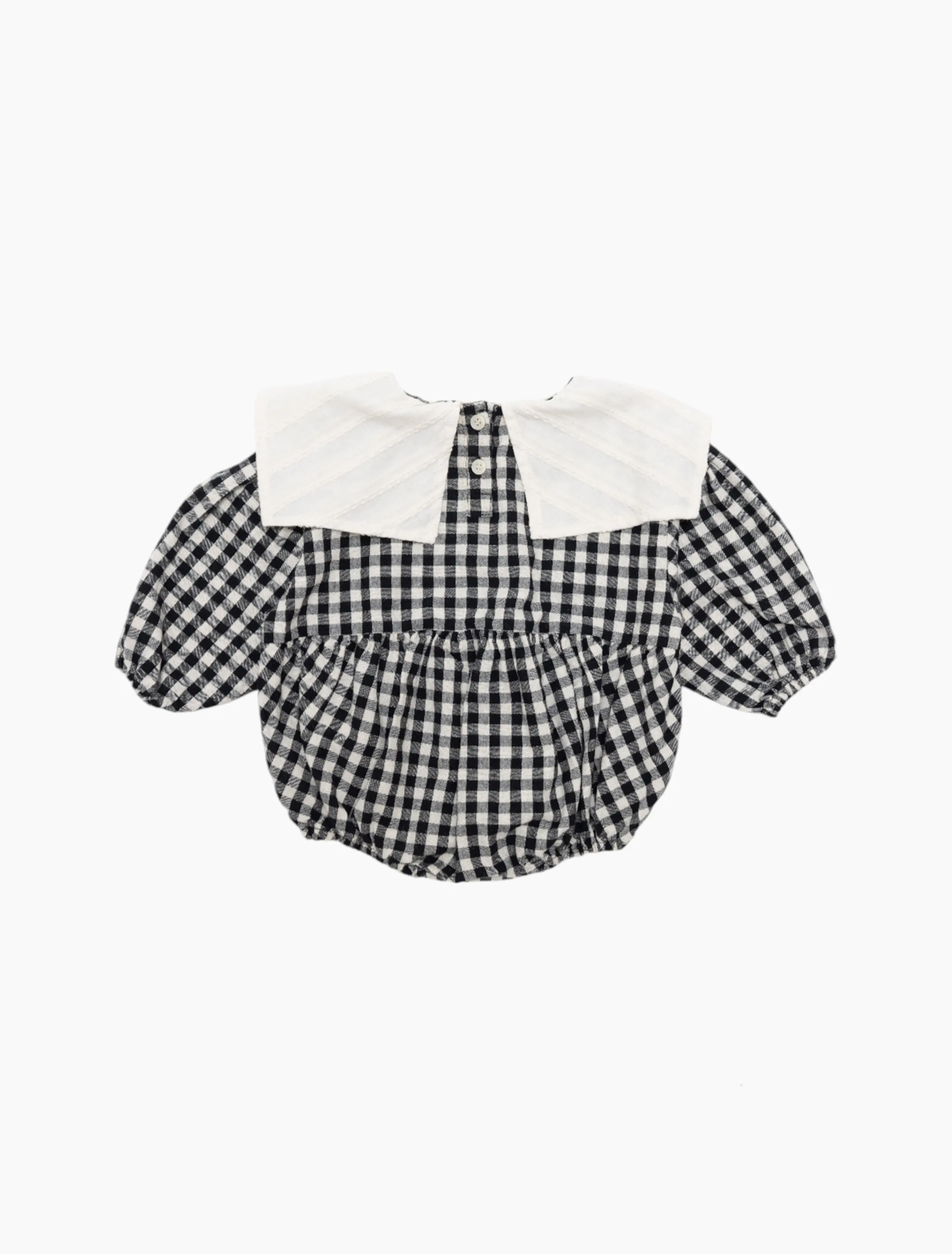 Scottie Romper in Gingham