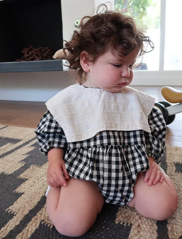 Scottie Romper in Gingham