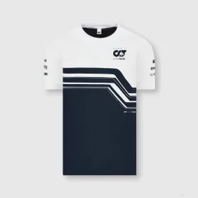 Scuderia Alpha Tauri, Man, Team T-shirt, Navy 2022