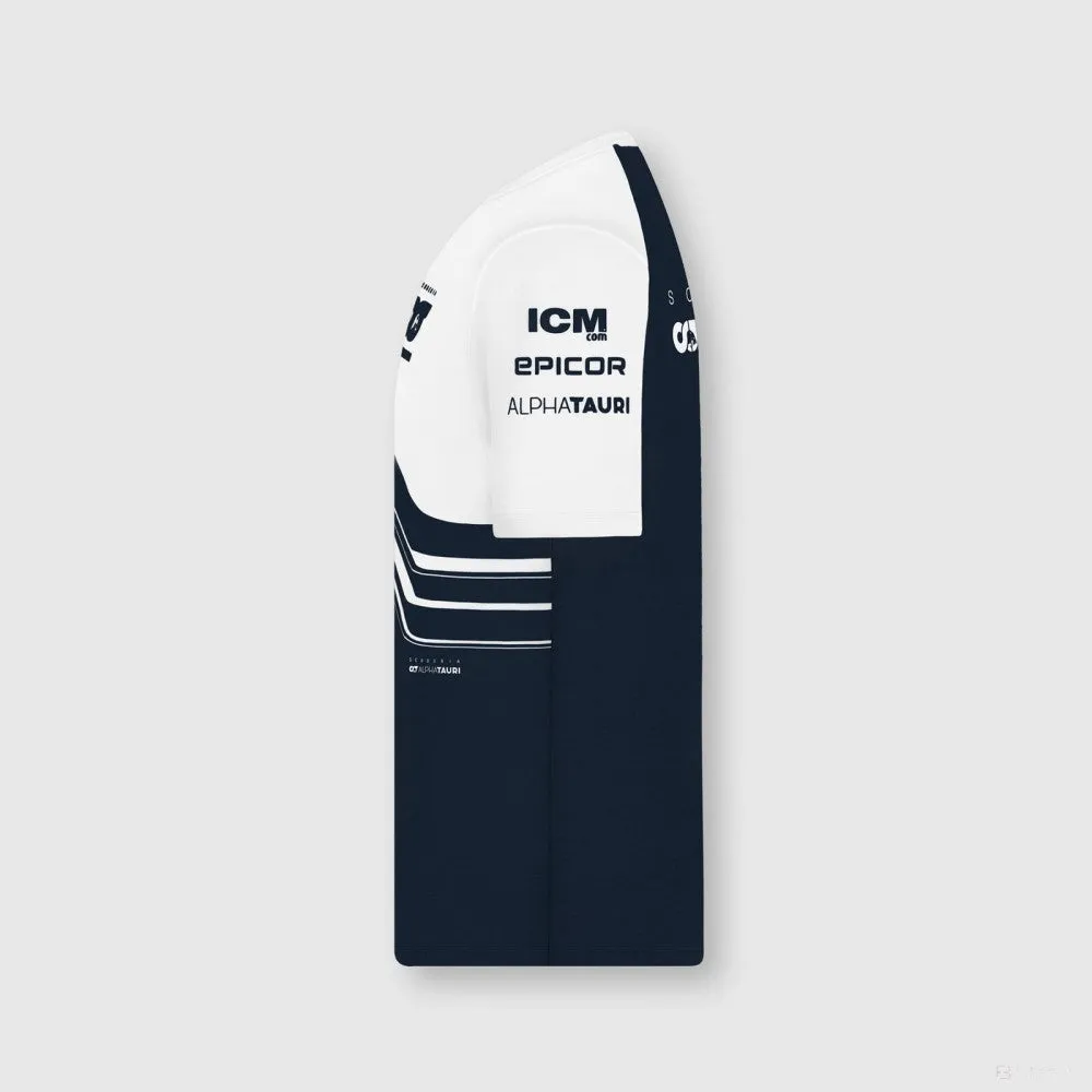 Scuderia Alpha Tauri, Man, Team T-shirt, Navy 2022