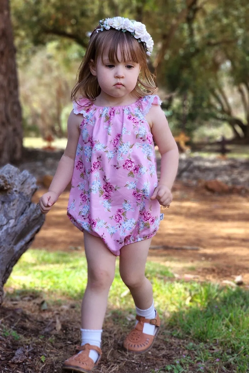 Seaside Romper - Isla Rose in Pink
