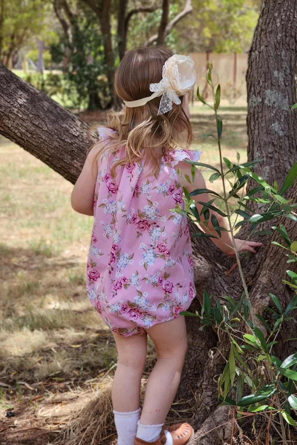 Seaside Romper - Isla Rose in Pink