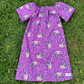 Sewfunky Pixie Dress - Tula Birds