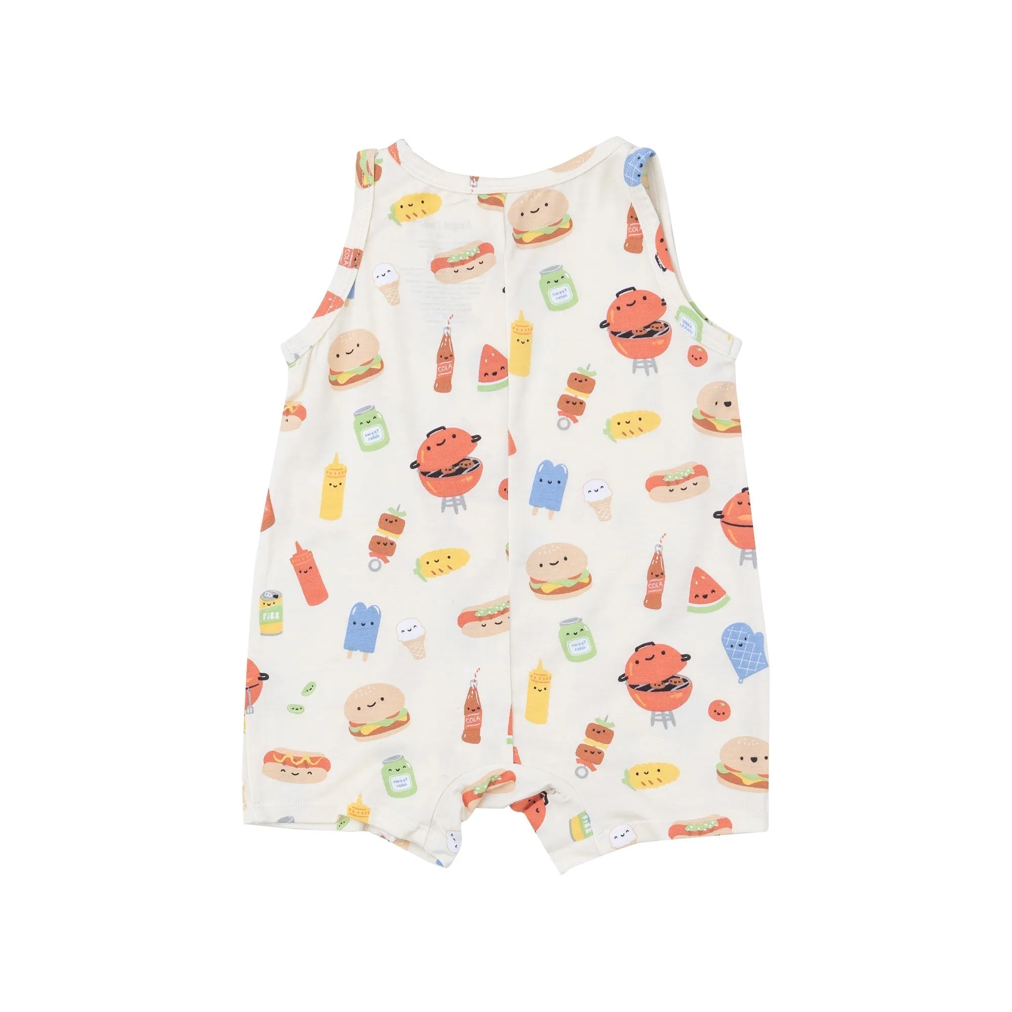 Shortie Romper - Bbq Buddies