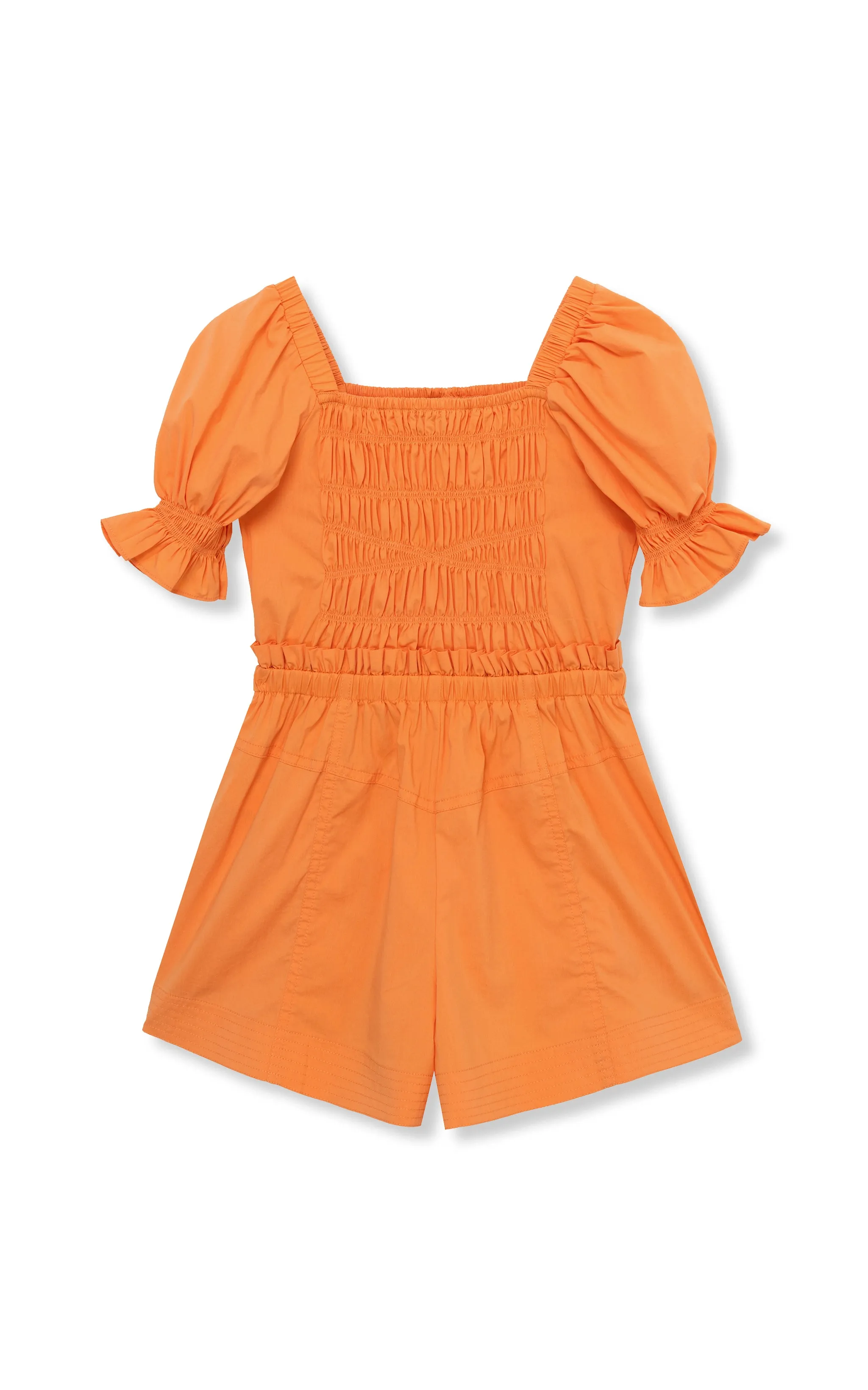Smocked Romper | 7-16