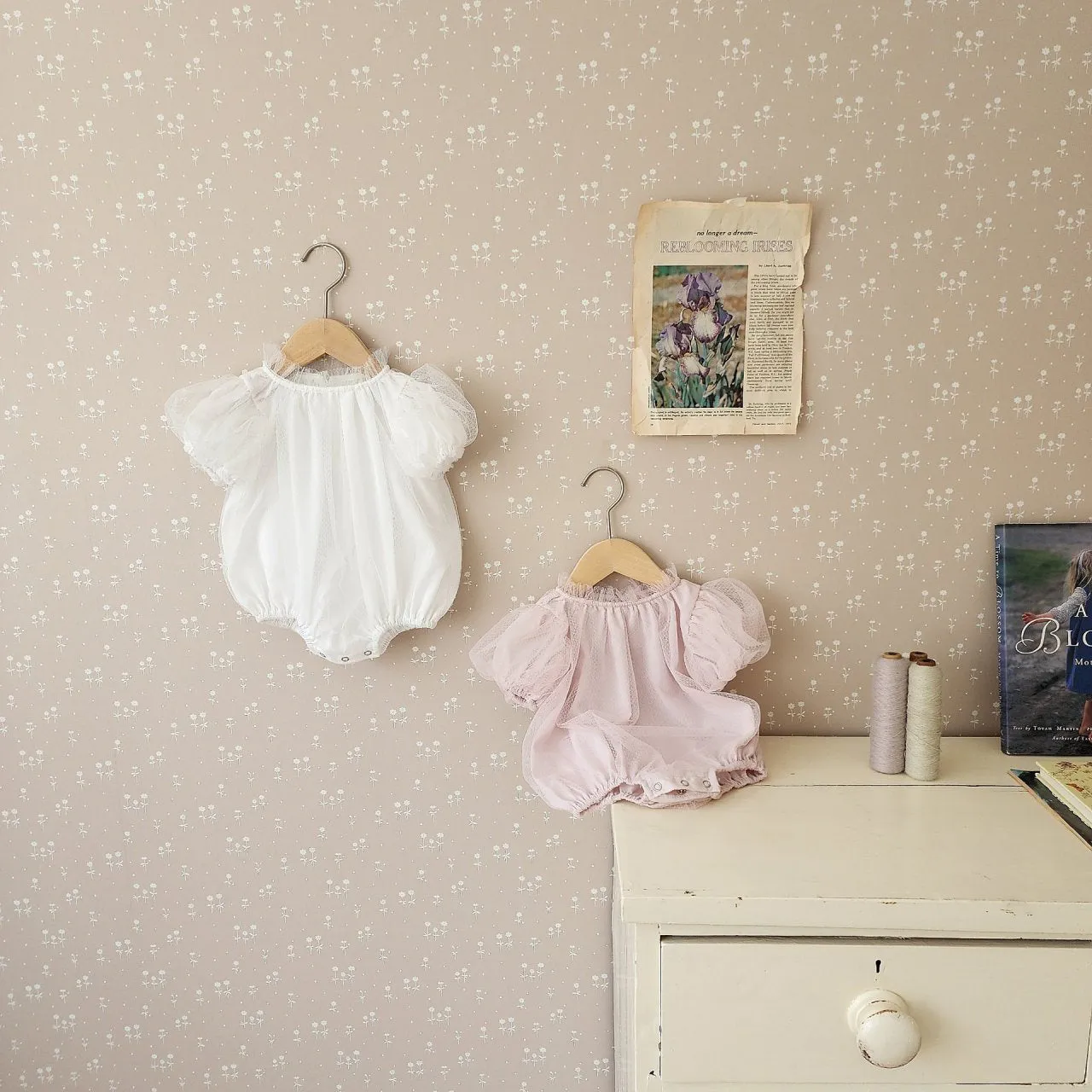 Snow Blossom Romper_ 2Colours