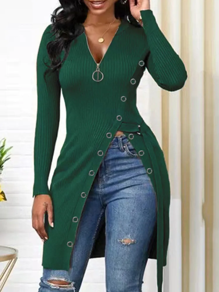 Solid Sleeveless Graceful Ruffle Dress