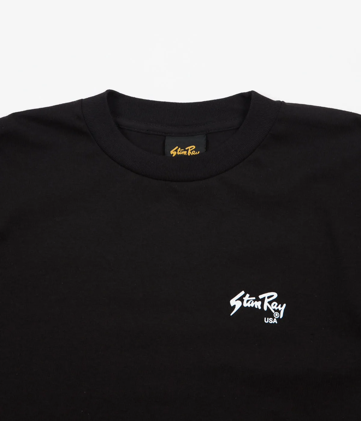Stan Ray Peace Stripe Long Sleeve T-Shirt - Black