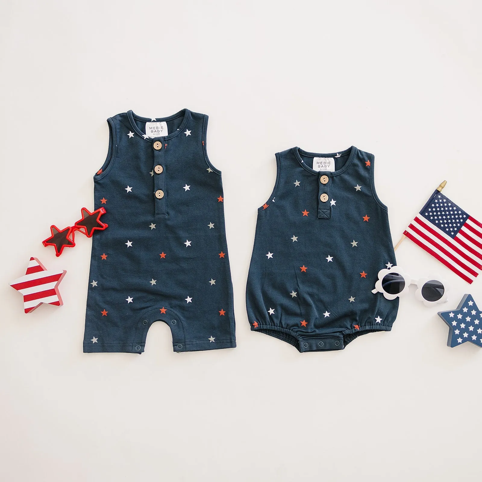Stars Short Romper